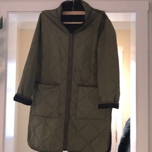 Dex reversible quilted jacket